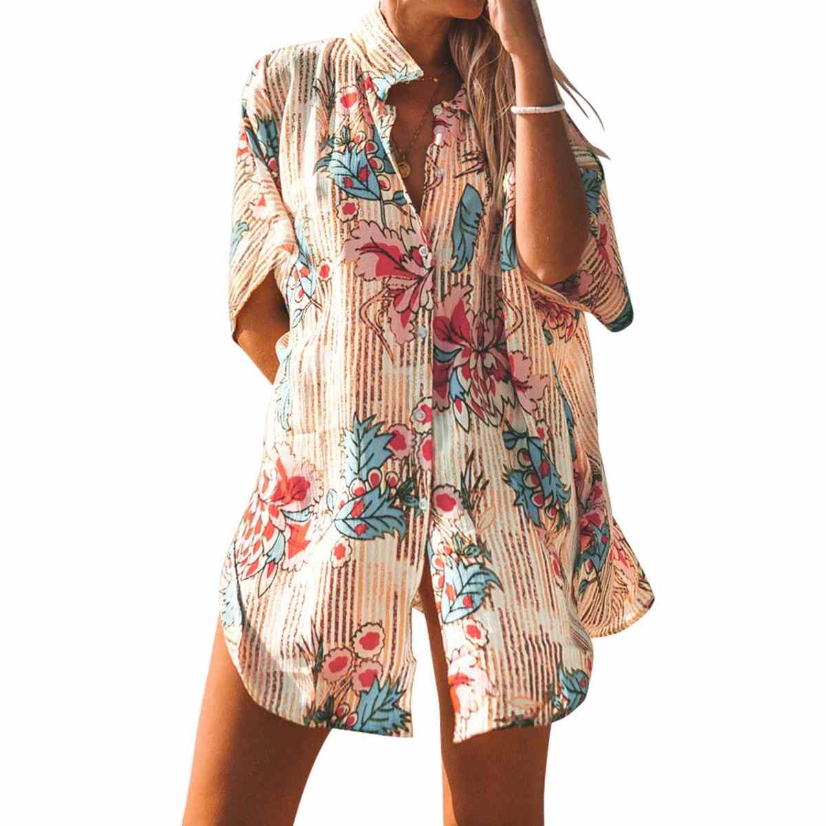 Saída de praia chemise Bárbara
