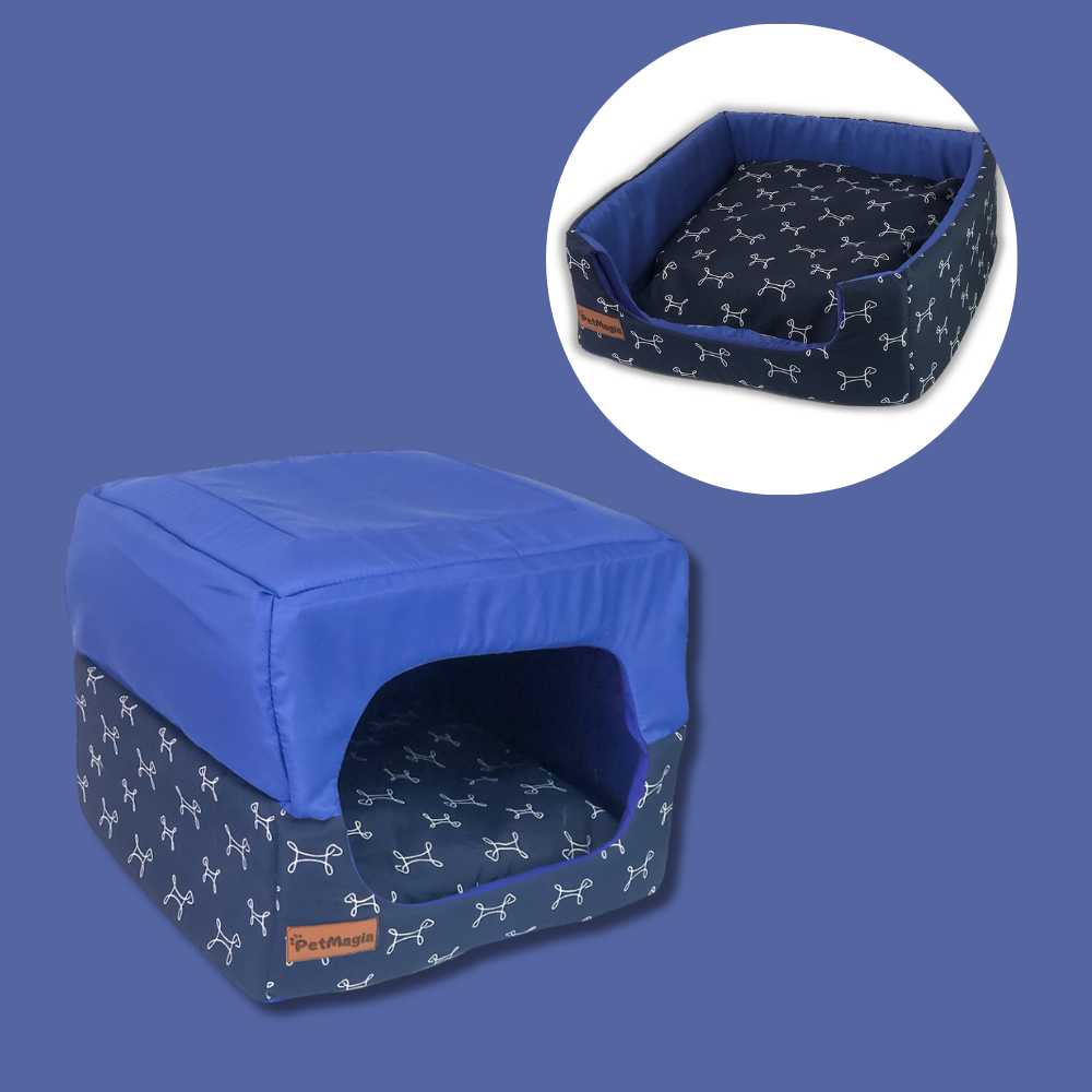 Cama 2 em 1 para Cachorros e Gatos - Pet Duplex
