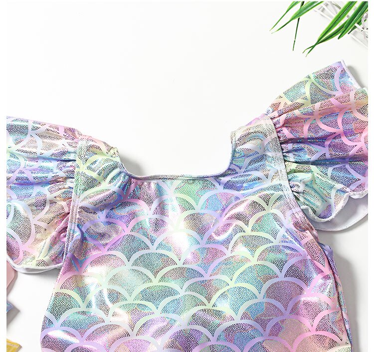 Conjunto de Banho Infantil Femino Com Proteção UV VB0048