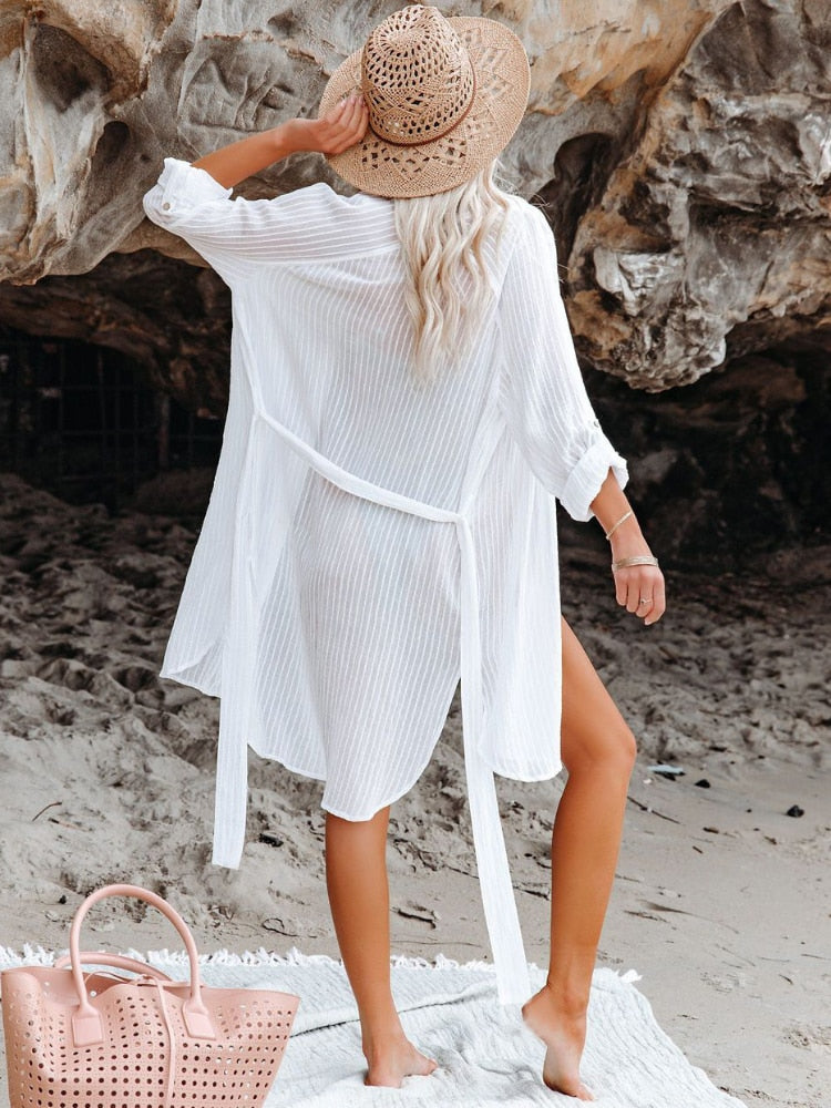 Saída de banho chemise Isabella