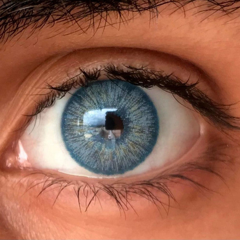 Lentes de Contato Colorida Kolor Ligth Azul - Miopia