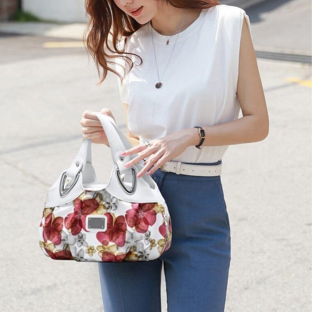 Bolsa Feminina Flower - Design Elegante Moderno