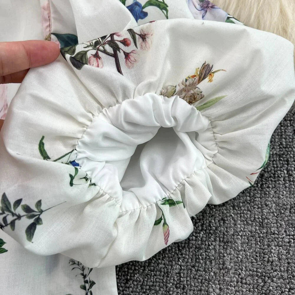 Conjunto Feminino Flowers Estampado Verão