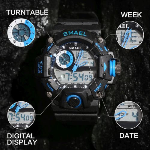 Reloj militar impermeable extremo