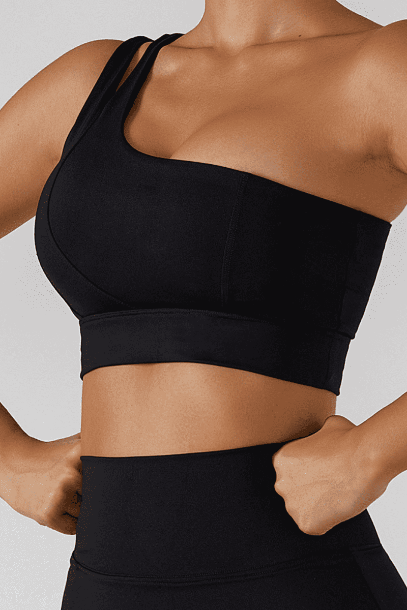 Top feminino  para treino OneFit - um ombro só