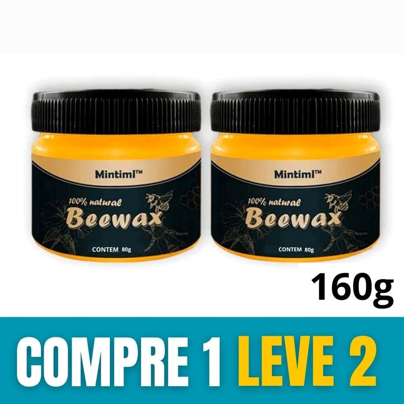 BeeWax® - Cera de Mel para Polimento de Madeiras e Combate de Cupins - PAGUE 1 LEVE 2