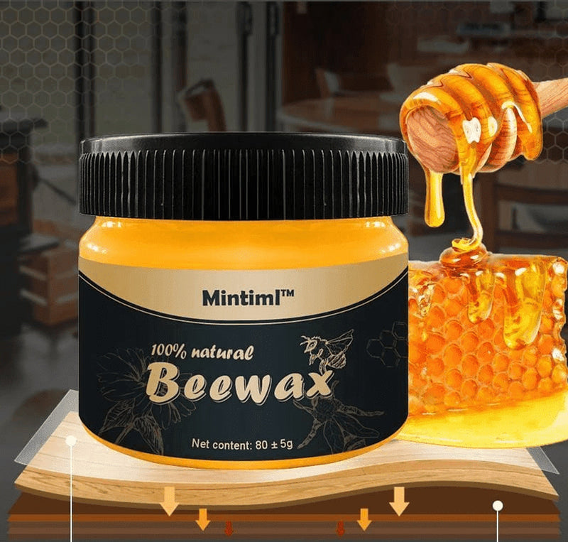 BeeWax® - Cera de Mel para Polimento de Madeiras e Combate de Cupins - PAGUE 1 LEVE 2