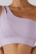 Top feminino  para treino OneFit - um ombro só