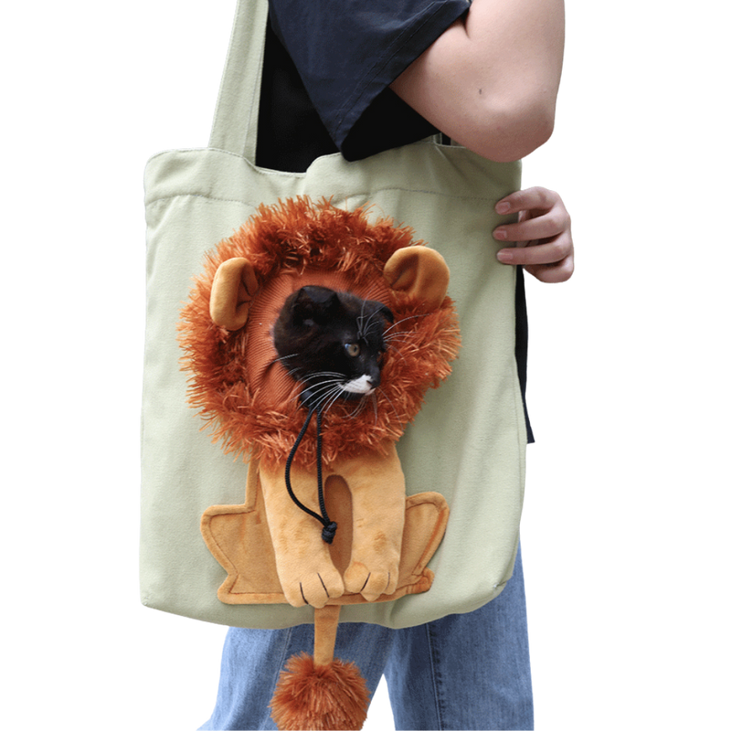 Bolsa para Transporte de Cachorros e Gatos - Lion Bag