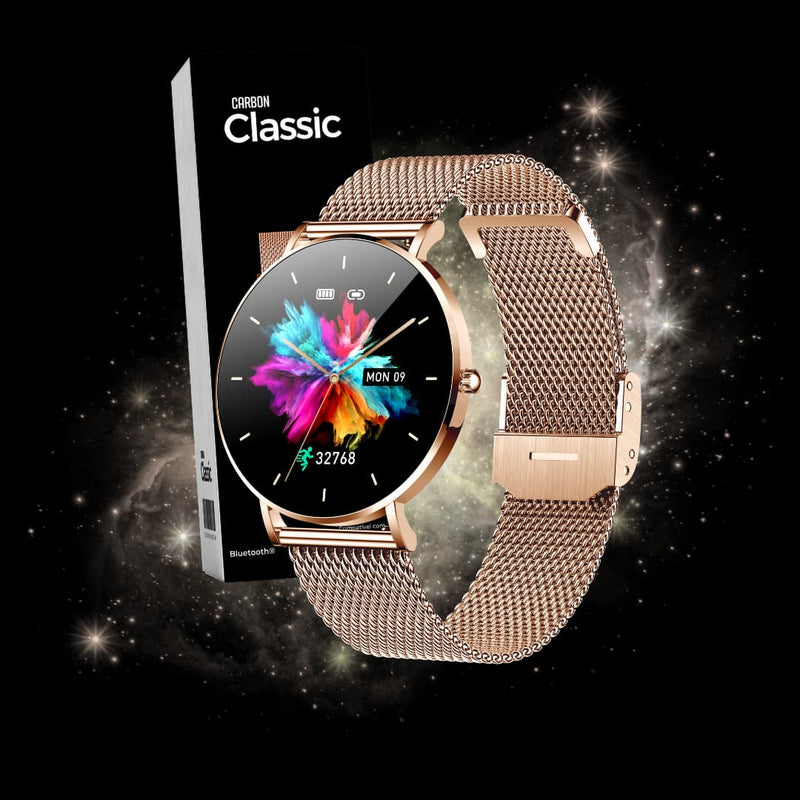 Smartwatch Carbon Classic