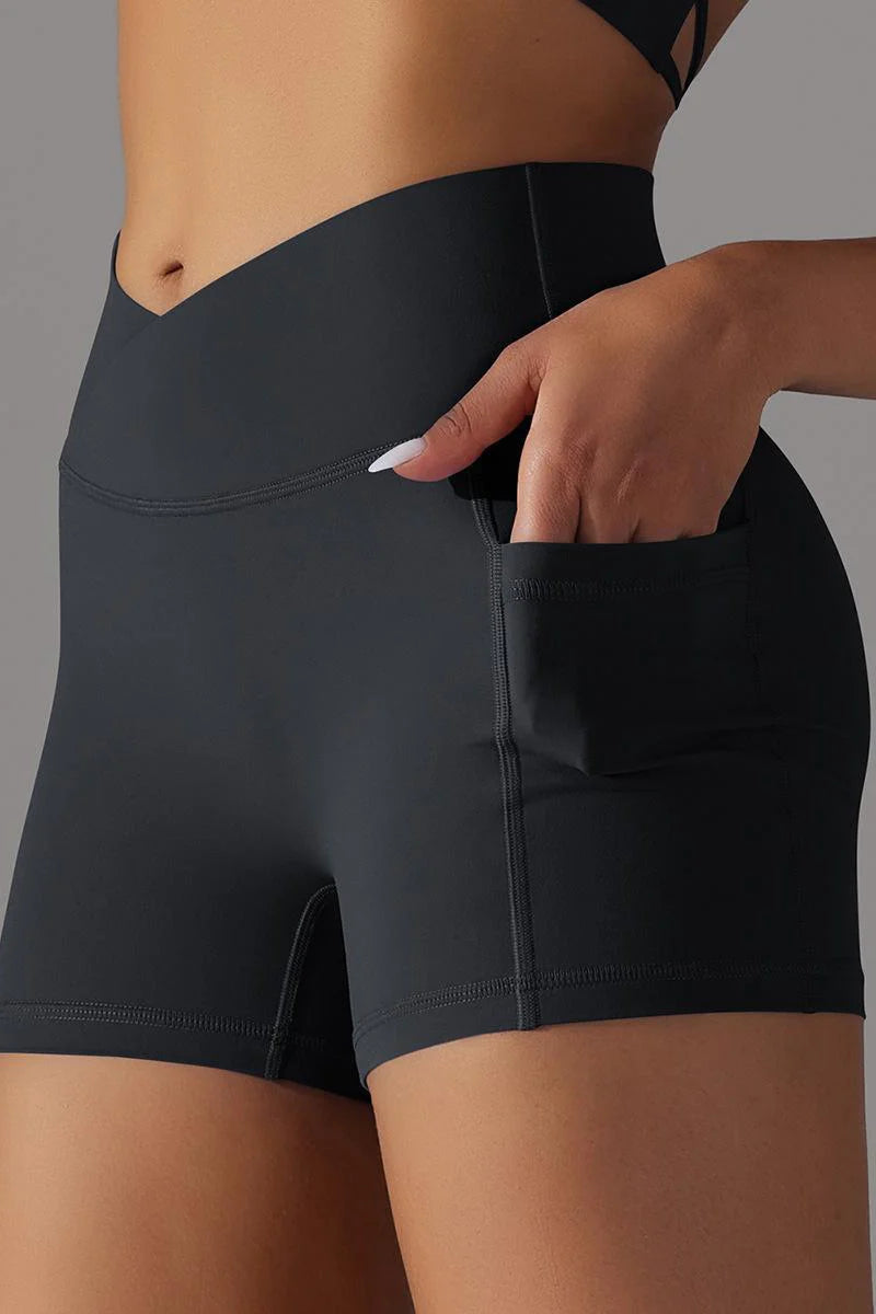 FlexPocket Shorts - com levanta bumbum