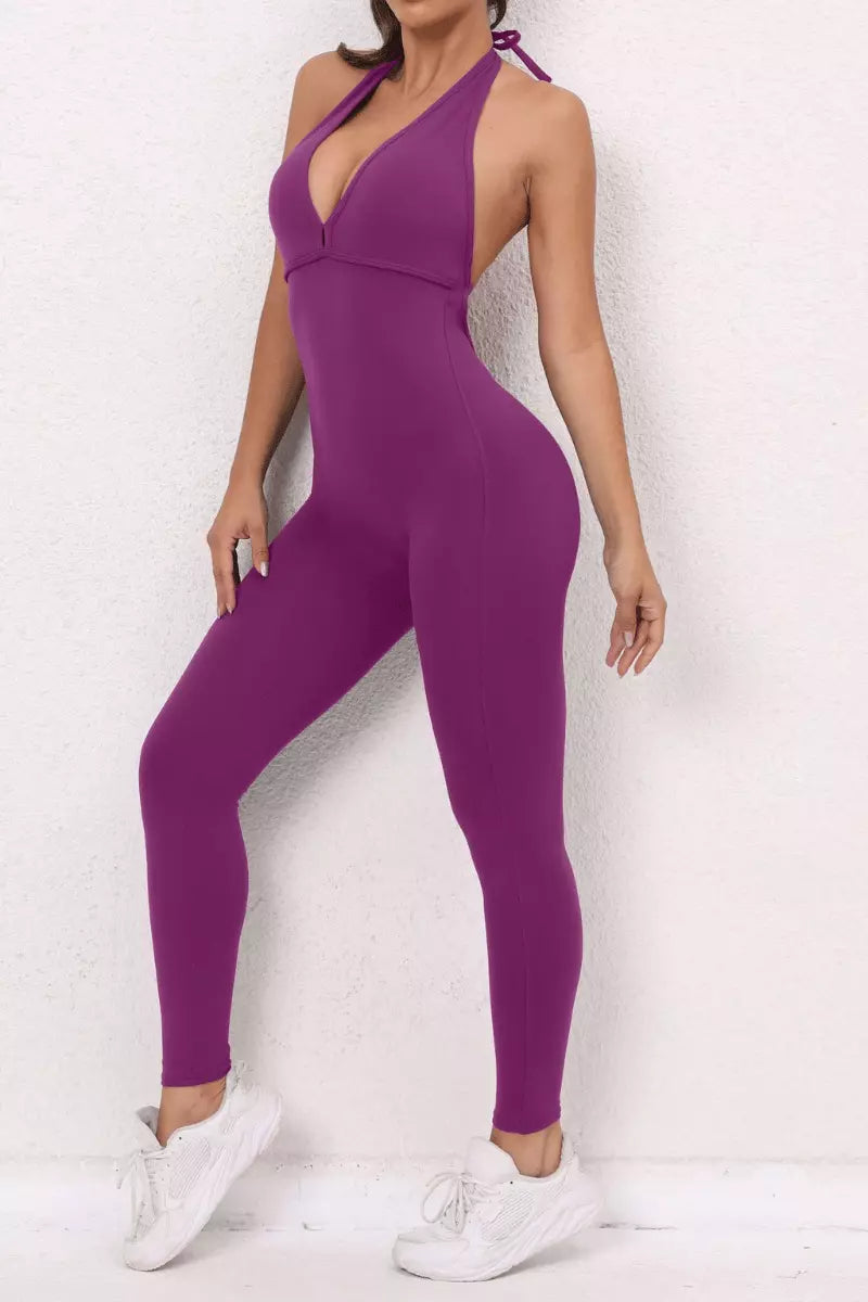 Macacão feminino FormFit  - frente única com Bojo