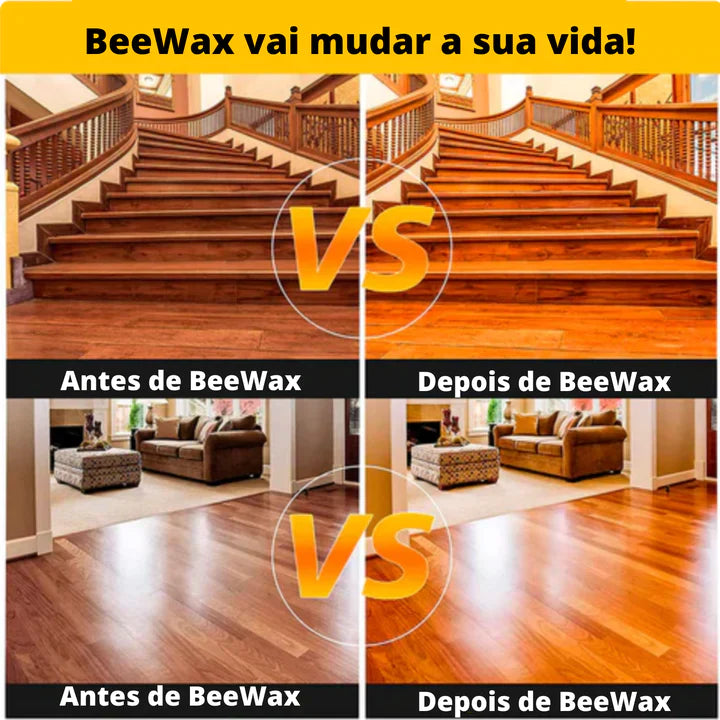 BeeWax® - Cera de Mel para Polimento de Madeiras e Combate de Cupins - PAGUE 1 LEVE 2