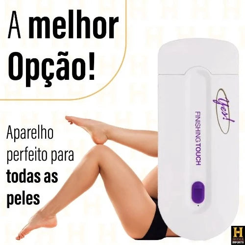 MEGA PROMO: Depilador a Laser PRO Indolor Profissional, À Prova d'Água com Bateria de Lítio de longa duração