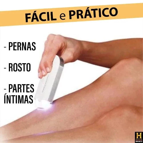 MEGA PROMO: Depilador a Laser Indolor Profissional, À Prova d'Água com Bateria de Lítio de longa duração