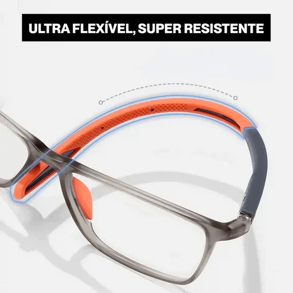 Óculos Ultra Focal com Grau Adaptável Unissex | Armação Signal