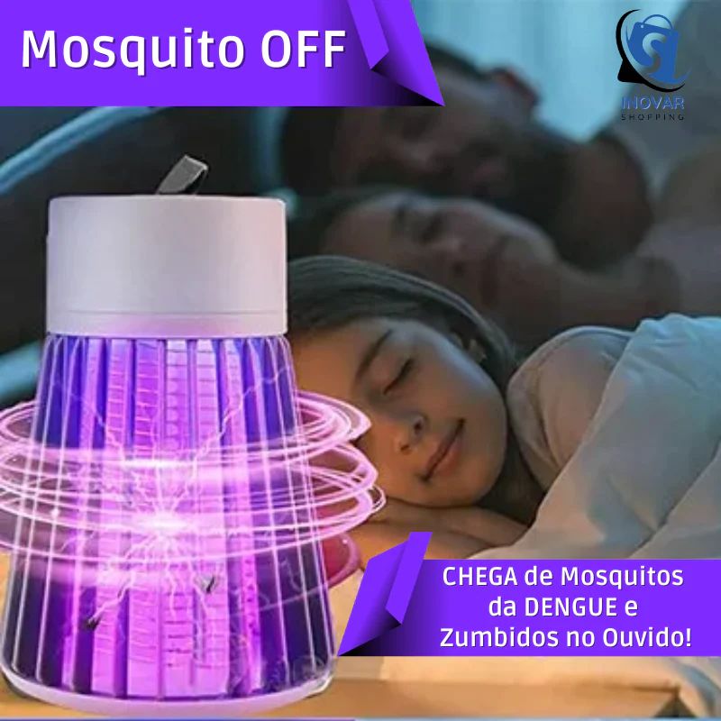 Mosquito OFF - Repelente USB Elétrico UV