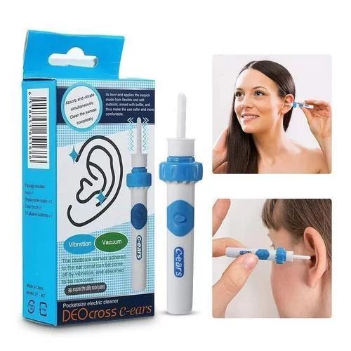 EarClean - Aspirador de Cera de Ouvido Automático (NÃO HÁ CONTRA INDICAÇÃO)