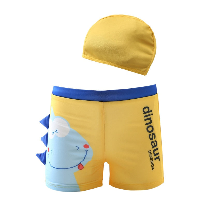 Conjunto sunga Infantil com touca -  Animais