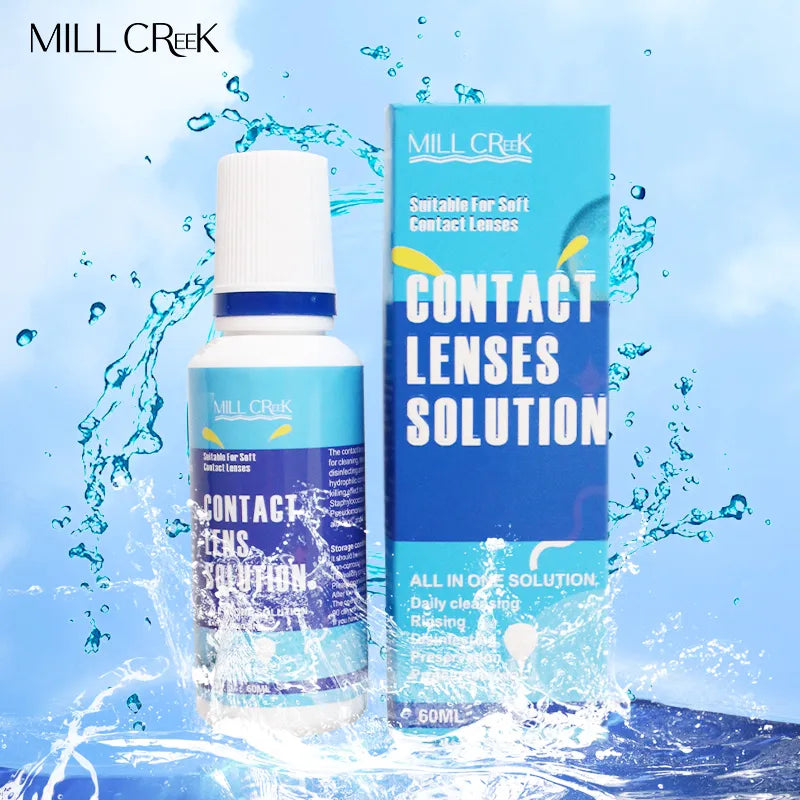 Mill Creek 60ML Solução de limpeza de Lentes de Contato