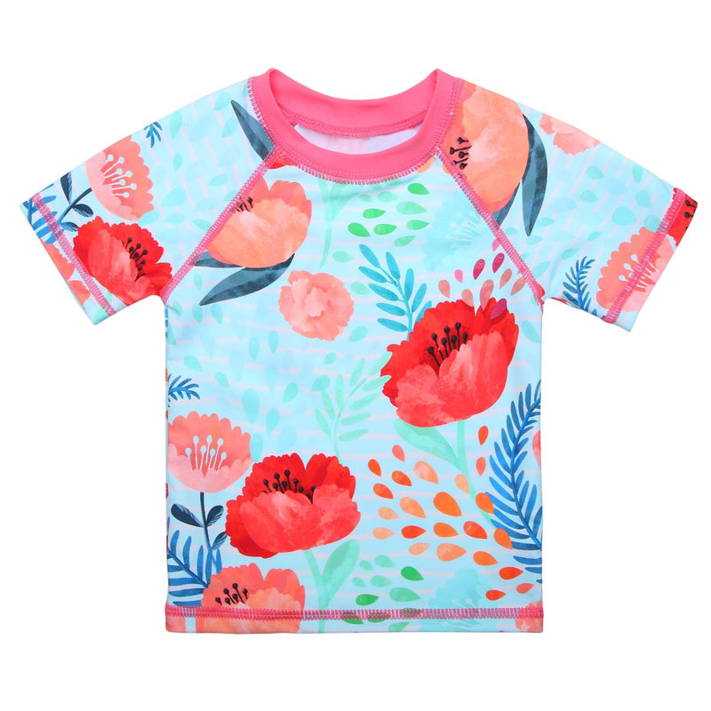 Conjunto de Banho Infantil Feminino Com Proteção UV VB0044