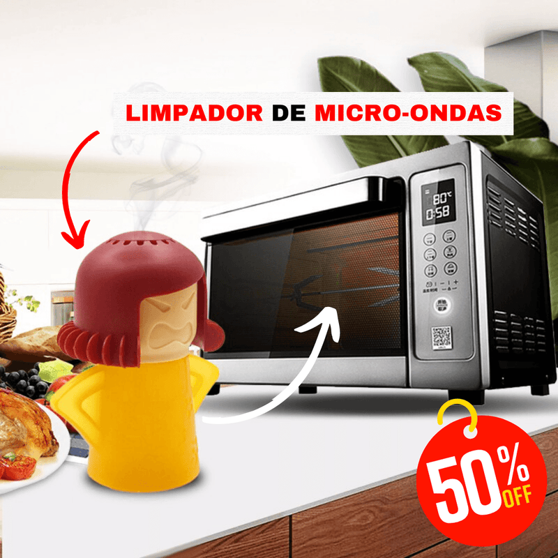 Limpador de micro-ondas e geladeira Angry Mama