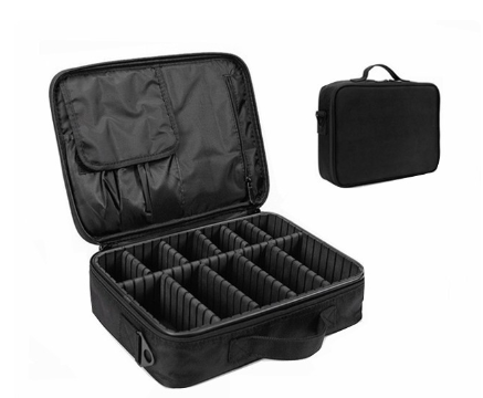 Necessaire de Couro com Espelho LED Dominique