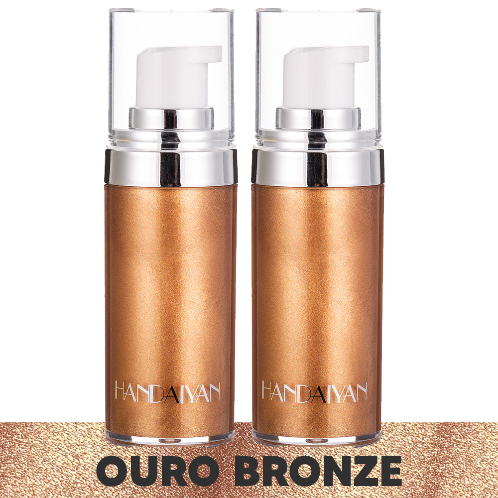 Bronze Spray Handaiyan - Iluminador Corporal Liquido Resistente ao Suor