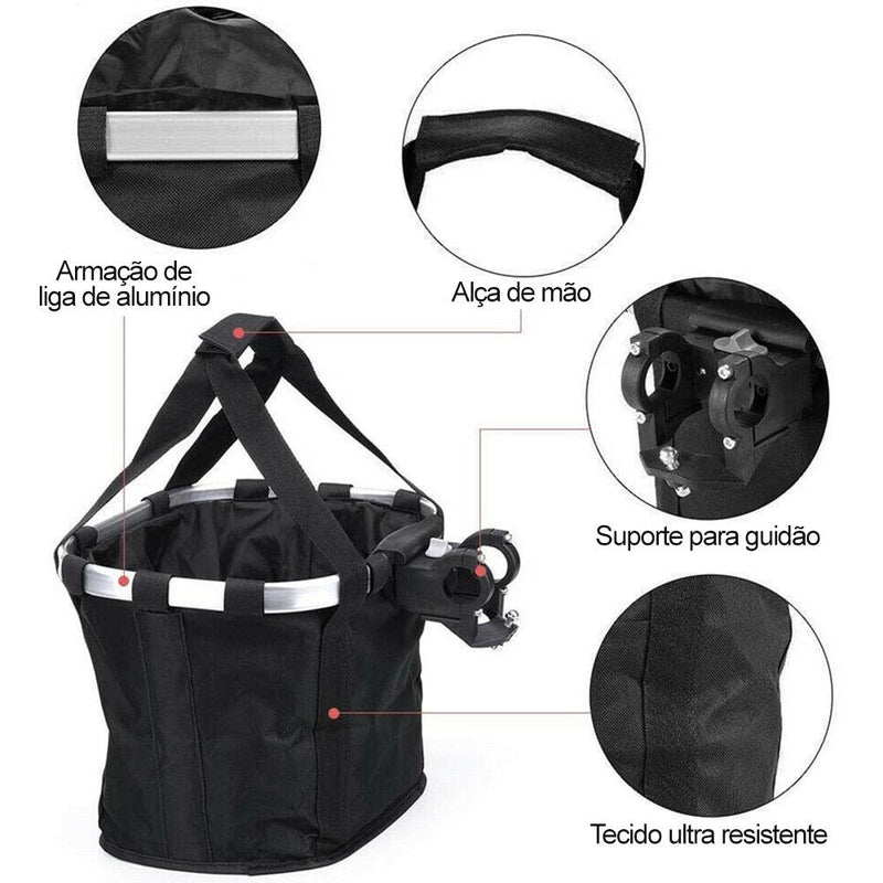 Cestinha de Bicicleta para Cachorro - Pet Bike