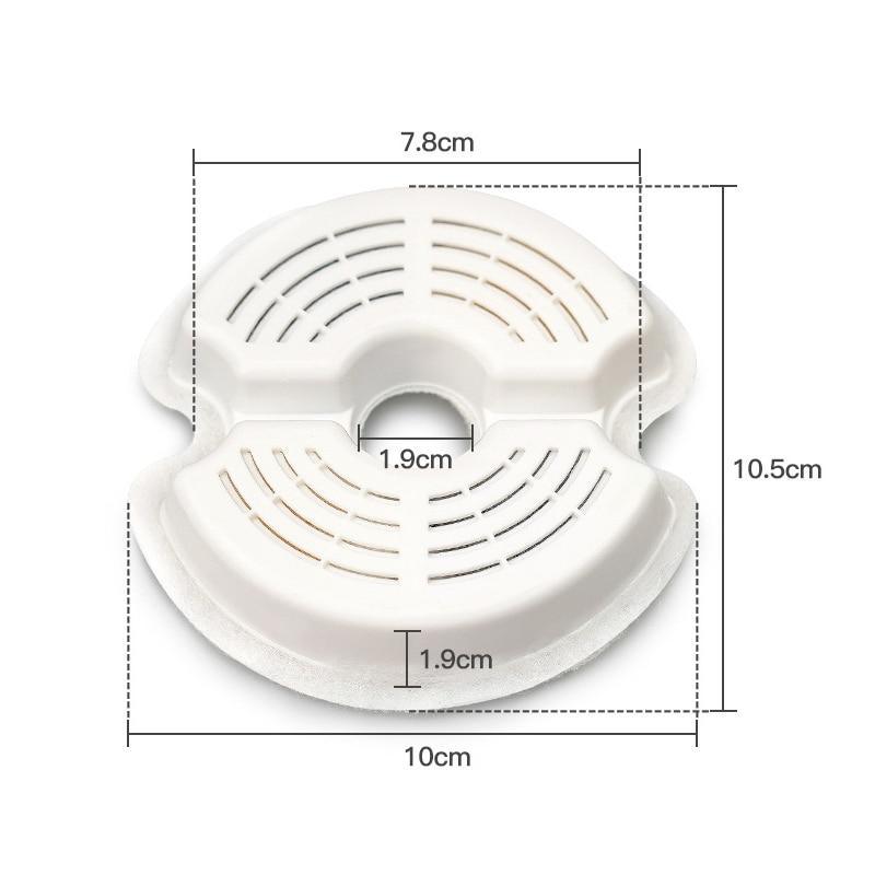 Filtro Vegetal com carvão ativo p/ Fontes de Água para Gatos
