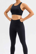 Conjunto feminino Push-up 02 peças - Top e Legging