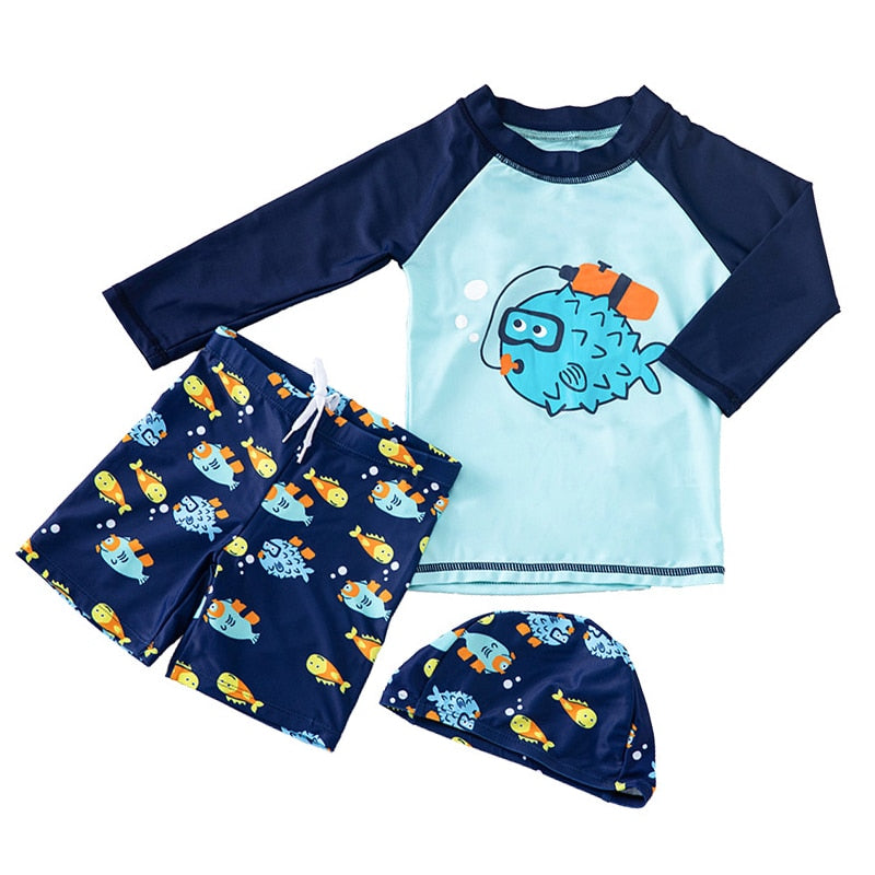 Conjunto de Banho infantil masculino VB0013