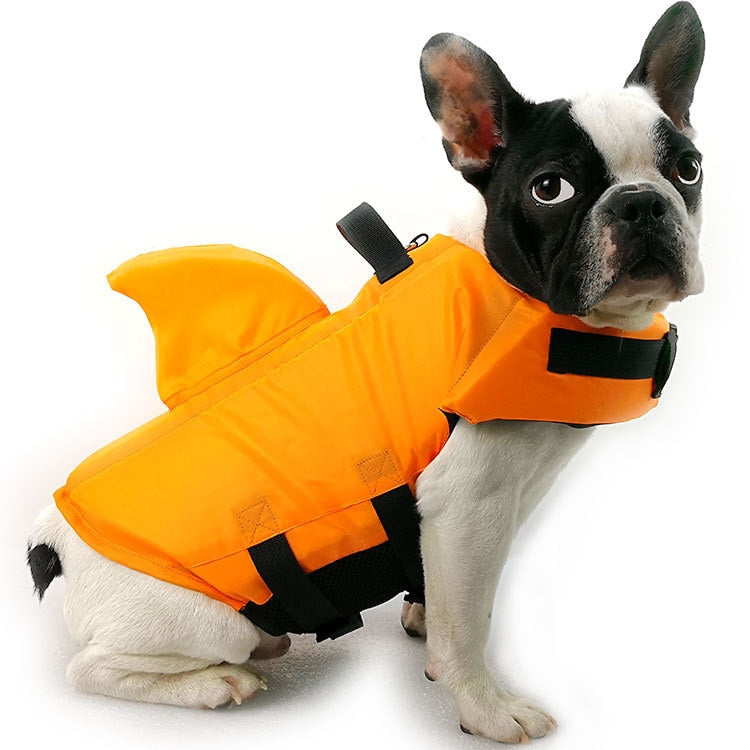 Colete Salva-Vidas para Cachorros - Dog Floater Shark