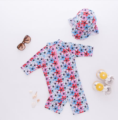 Conjunto de banho infantil feminino VB0010