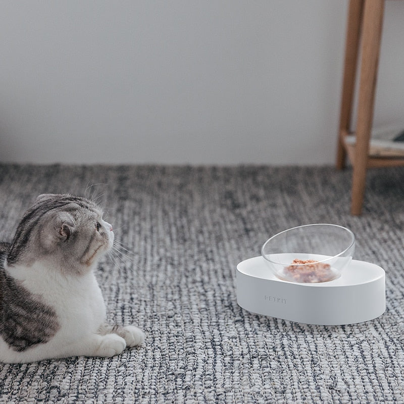 Comedouro e Bebedouro Ajustável para Gatos - Petkit Bowl