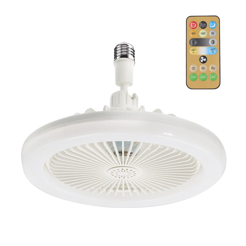 Lâmpada Led com Ventilador Turbo