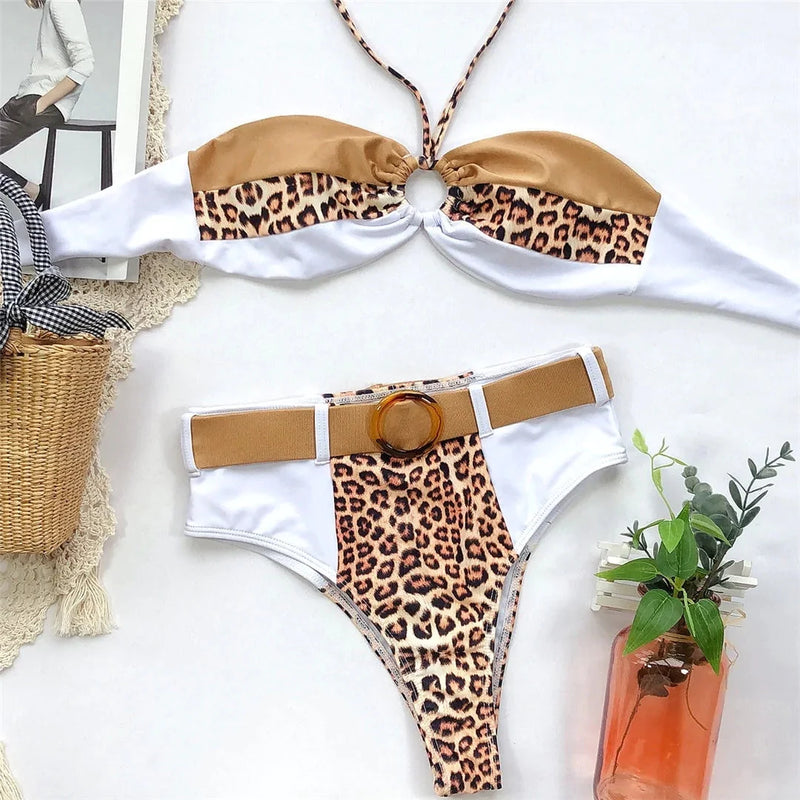 Biquíni Feminino Jade Estampa Animal Print Modelo Verão