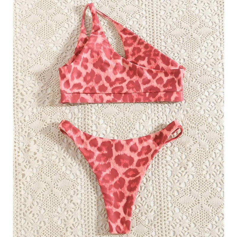 Biquíni Feminino Julie Animal Print Diferenciado 2 Peças Moda Praia Verão