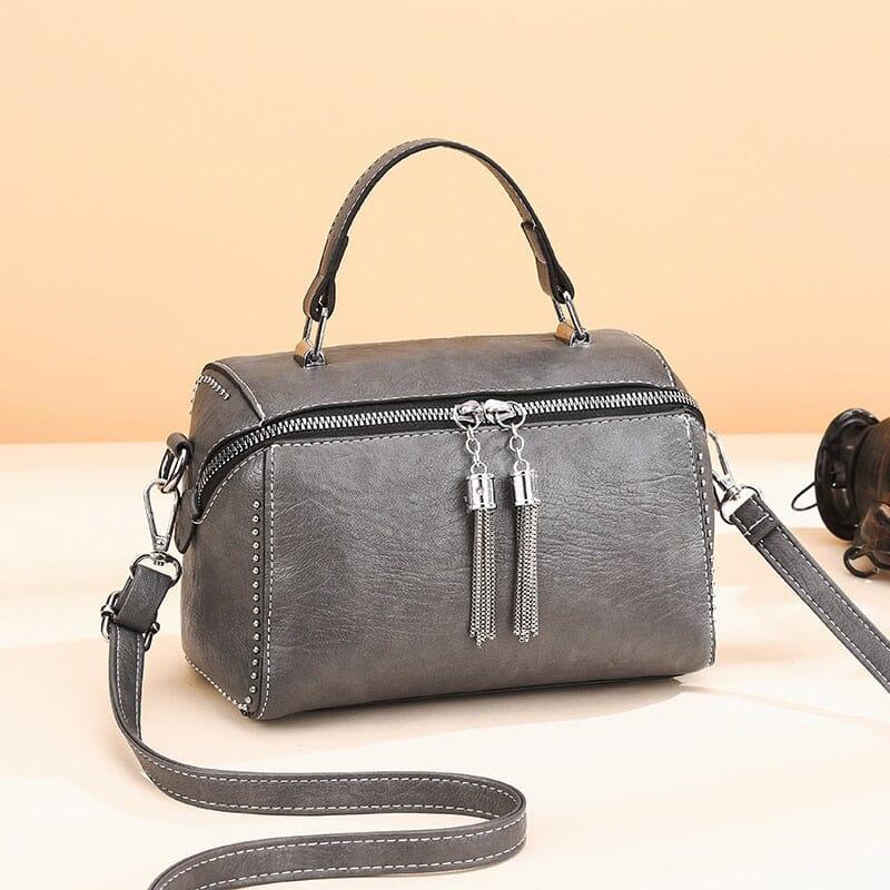Bolsa Feminina Bárbara - Modelo Baú Moderna e Estilosa