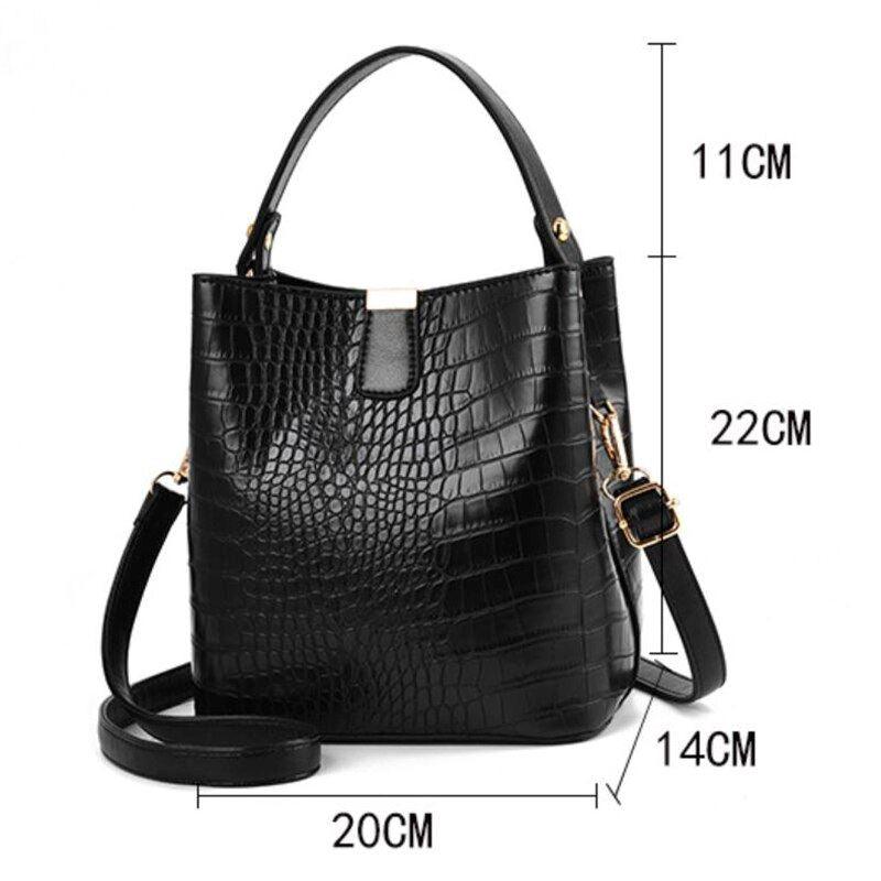 Bolsa Feminina Crock Louise Modelo Sofisticado e Moderno