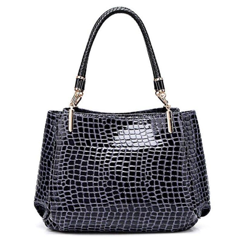 Bolsa Feminina Crock Luxo Moderna Elegante