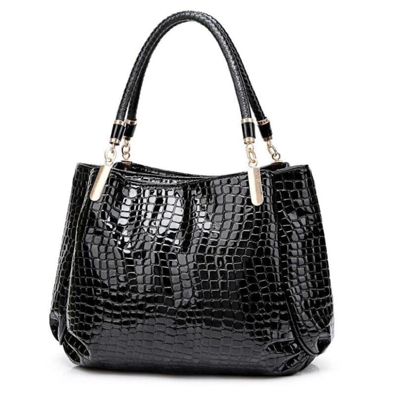 Bolsa Feminina Crock Luxo Moderna Elegante