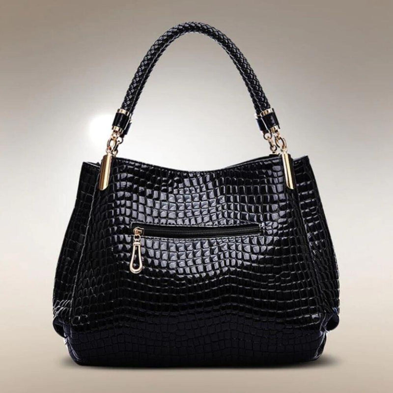 Bolsa Feminina Crock Luxo Moderna Elegante