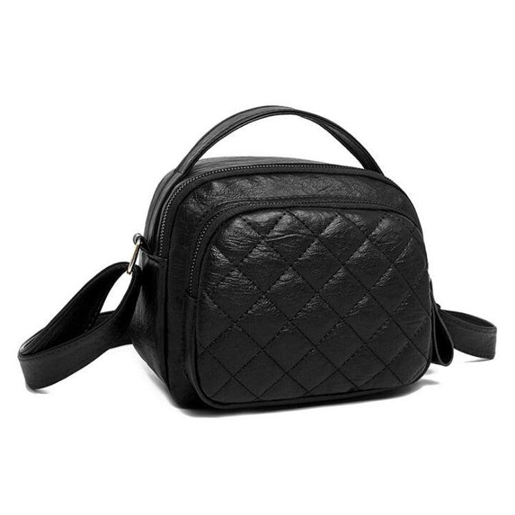 Bolsa Feminina Crossbody Tiracolo Mônaco Couro Ecológico Macio Leve