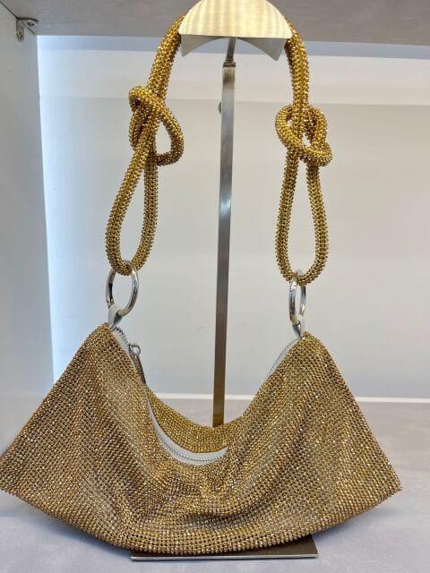 Bolsa Feminina Diamond com Strass