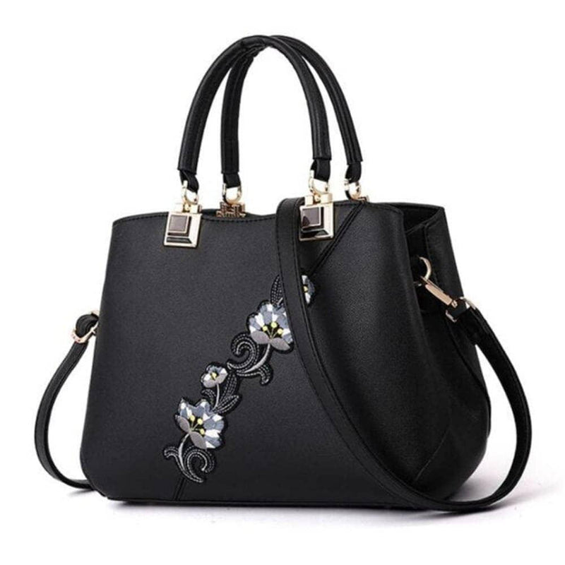 Bolsa Feminina Flora Com Alça Extra Modelo Luxo