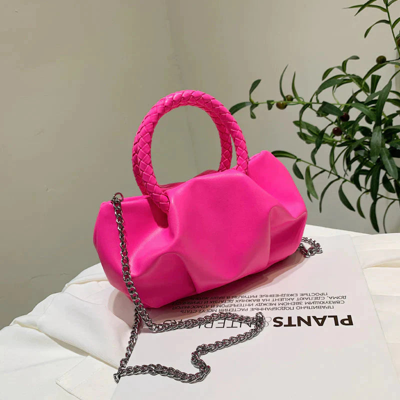 Bolsa Feminina Gláucia com Alça Corrente Crossbody