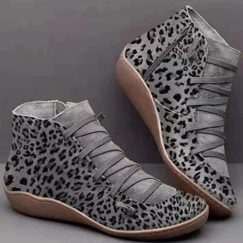 Bota Feminina Animal Print