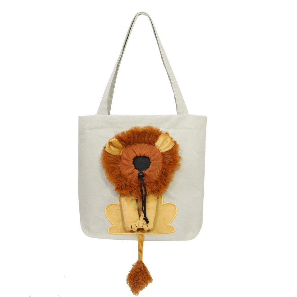 Bolsa para Transporte de Cachorros e Gatos - Lion Bag