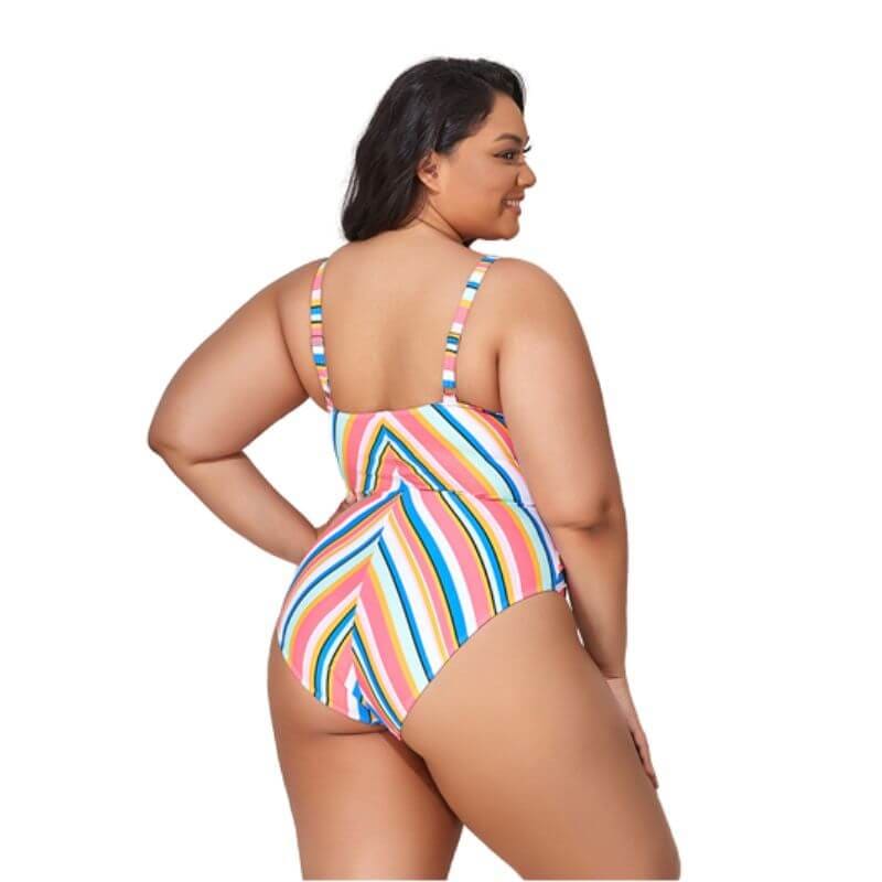 Maiô Feminino Plus Size Moda Praia 2022